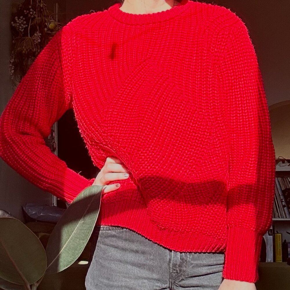 Genuine People chunky knit sweater